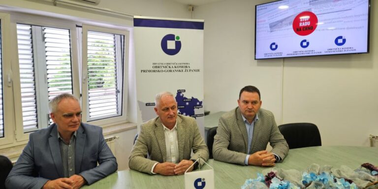 Obrtničke komore Primorsko-goranske, Istarske i Ličko-senjske županije predstavile projekt STOP RADU NA CRNO