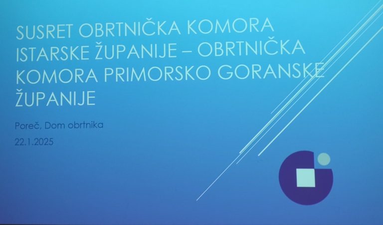 Radni sastanak Obrtničke komore Primorsko-goranske županije i Obrtničke komore Istarske županije