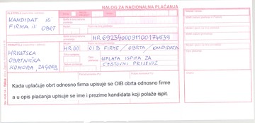 uplatnica